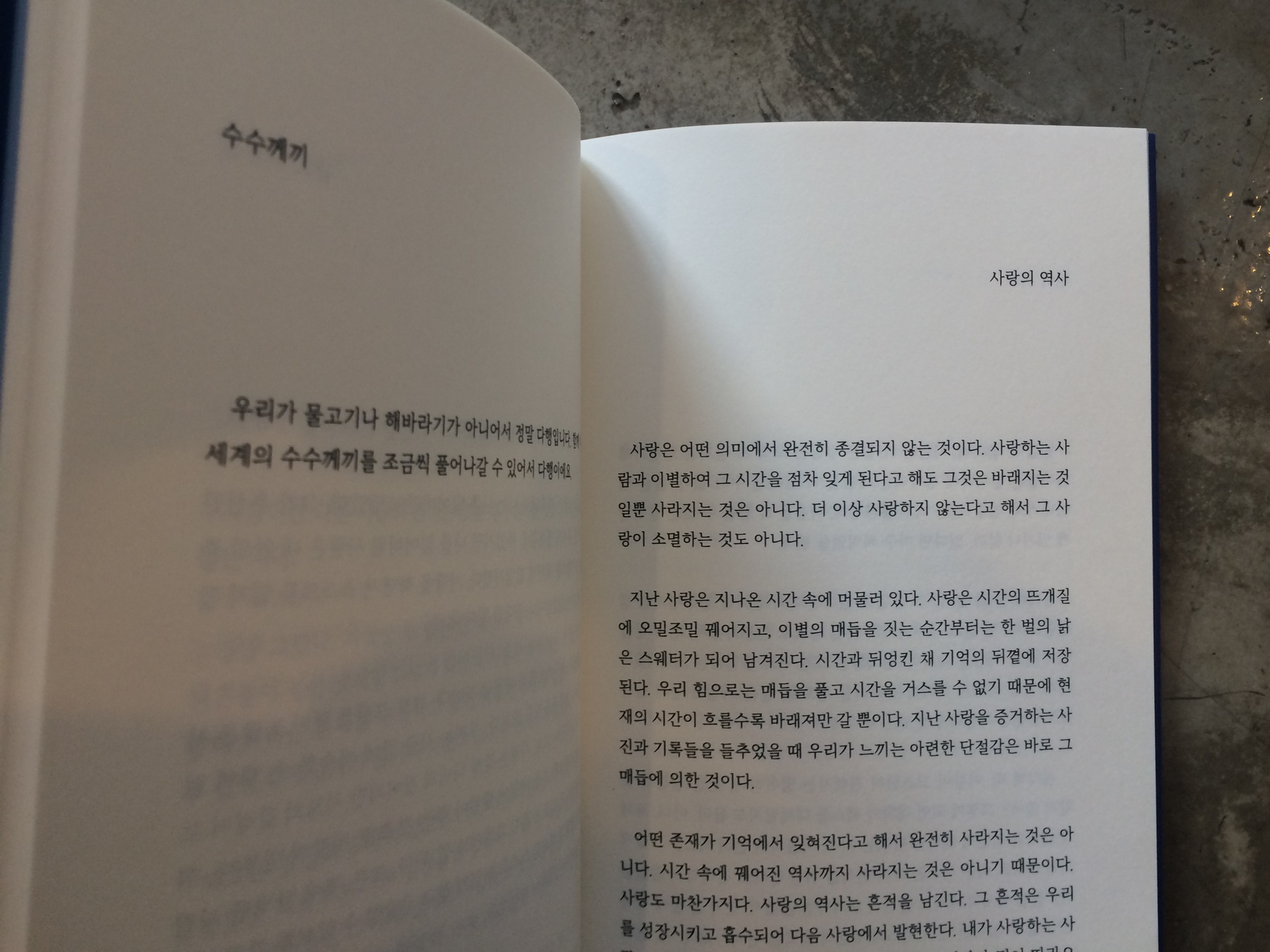 #책추천: 사랑의 몽타주 / 우리 가족 납치 사건 
